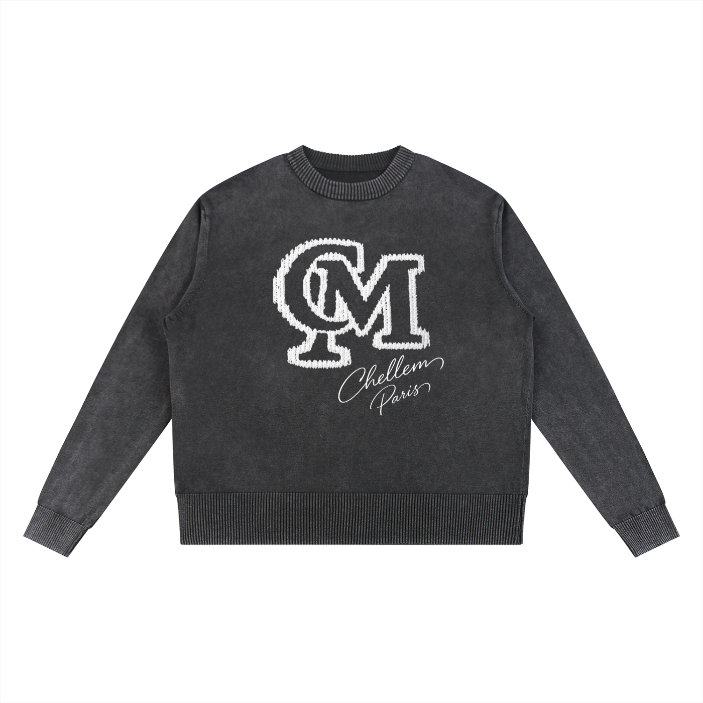 Mineral Wash Oversized Sweater