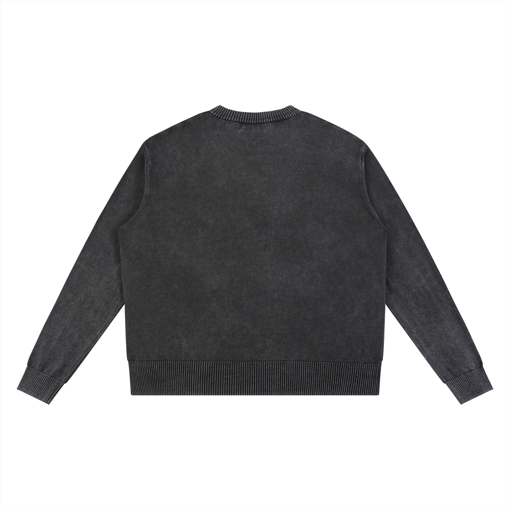 Mineral Wash Oversized Sweater