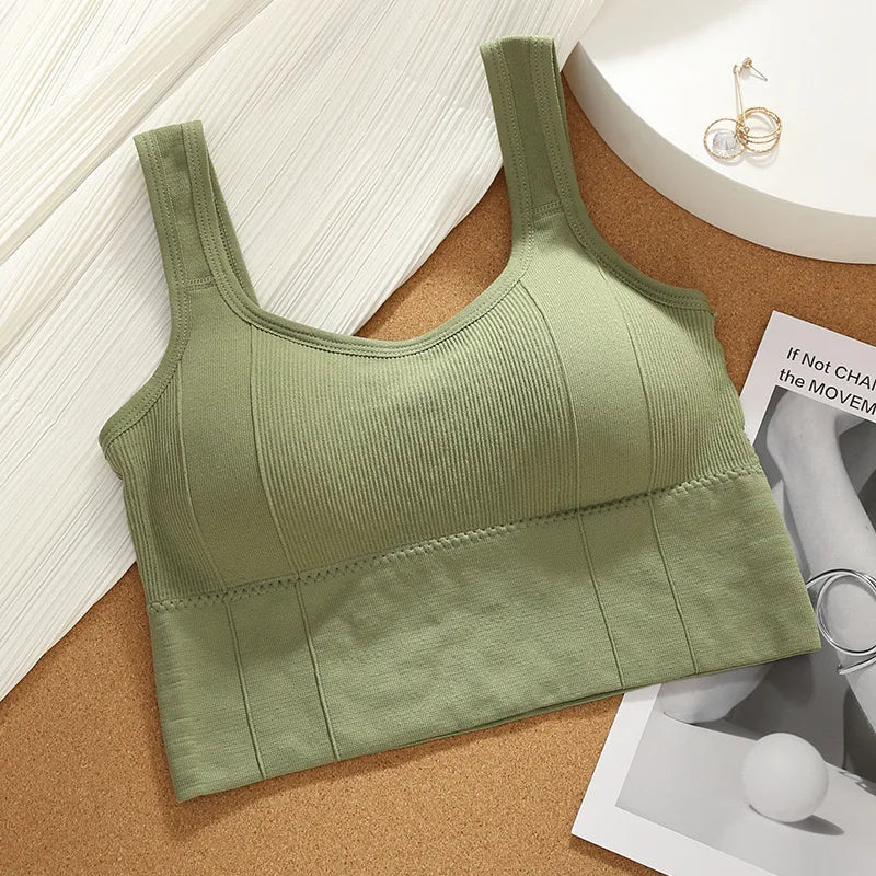 Stretchable Sports Bra Anti-Sweat
