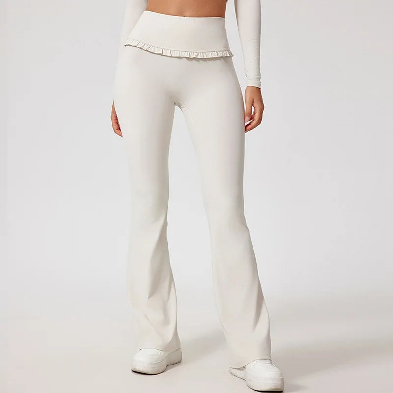 Cloud Hide Sports Flare Pants