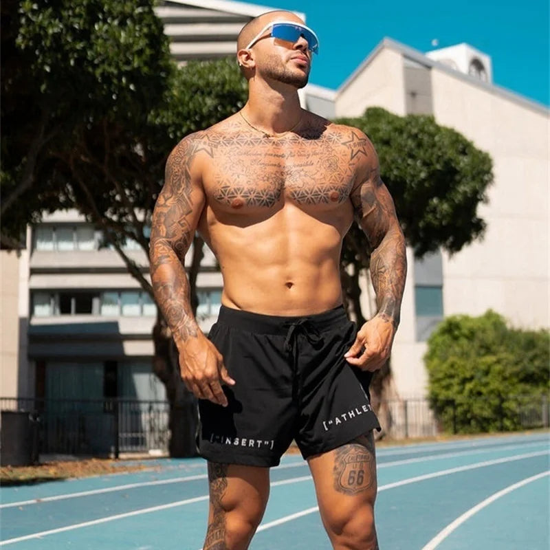 Quick Dry Running Shorts Men
