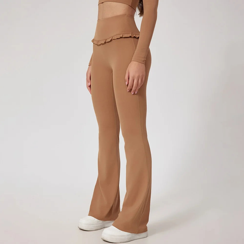 Cloud Hide Sports Flare Pants