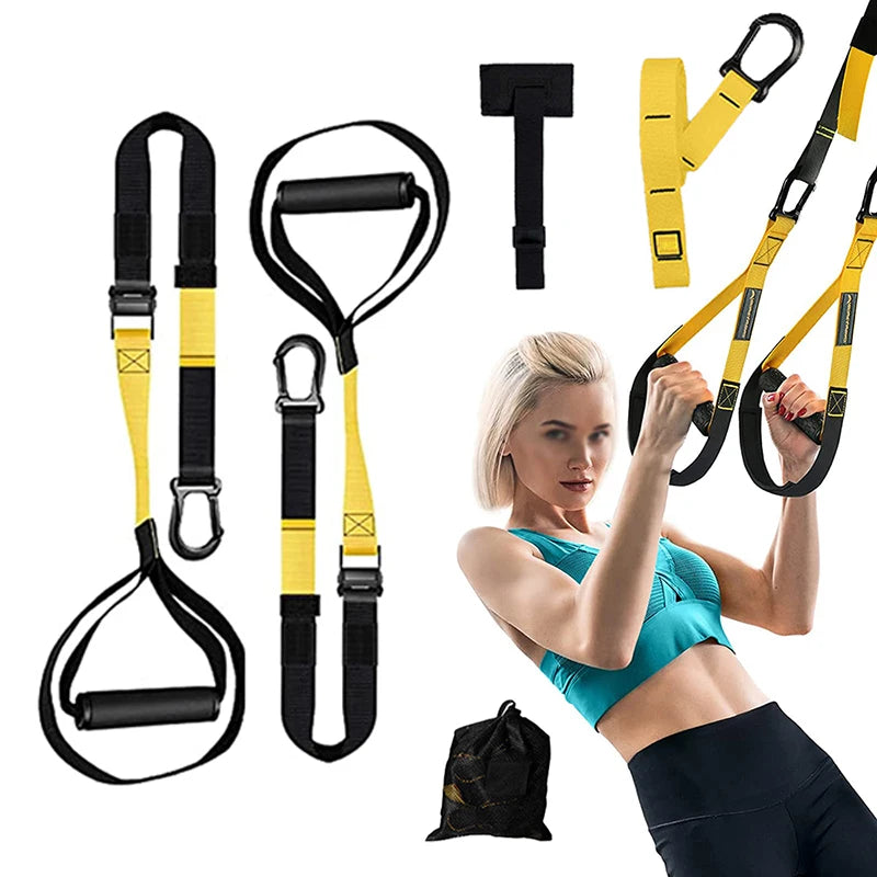 Training Straps/ Adjustable Pull Rope Resistance Bands Set