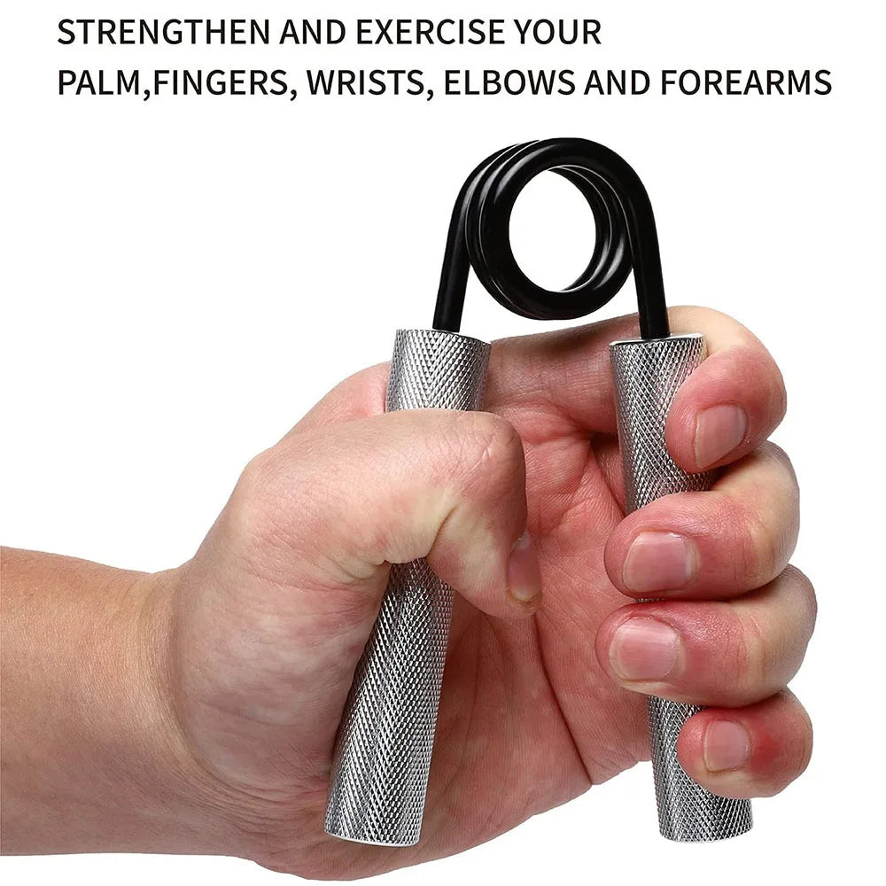 Hand Gripper with Sponge Sleeves/ Spring Steel Fitness Equipment
