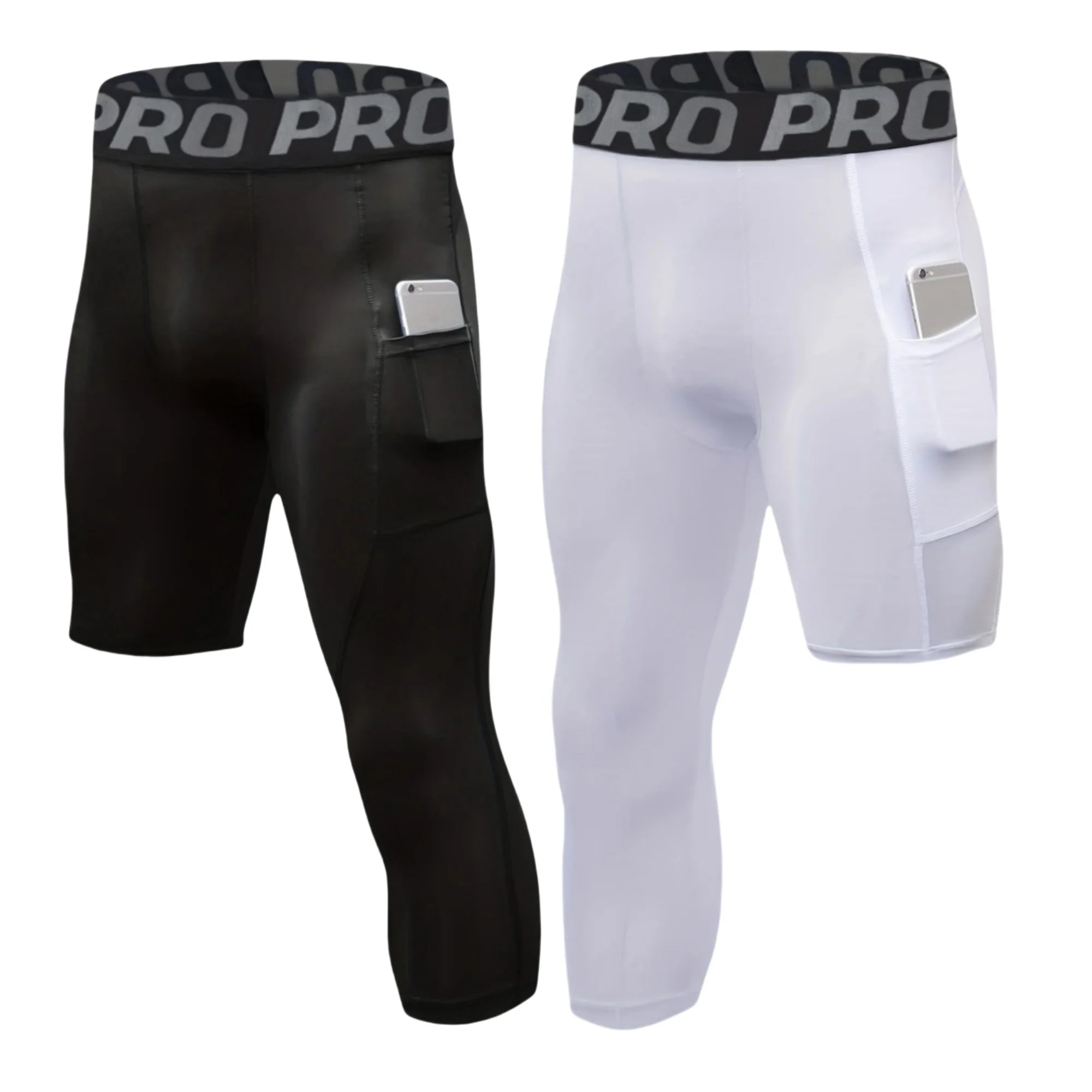 3/4 One Leg Compression Tights