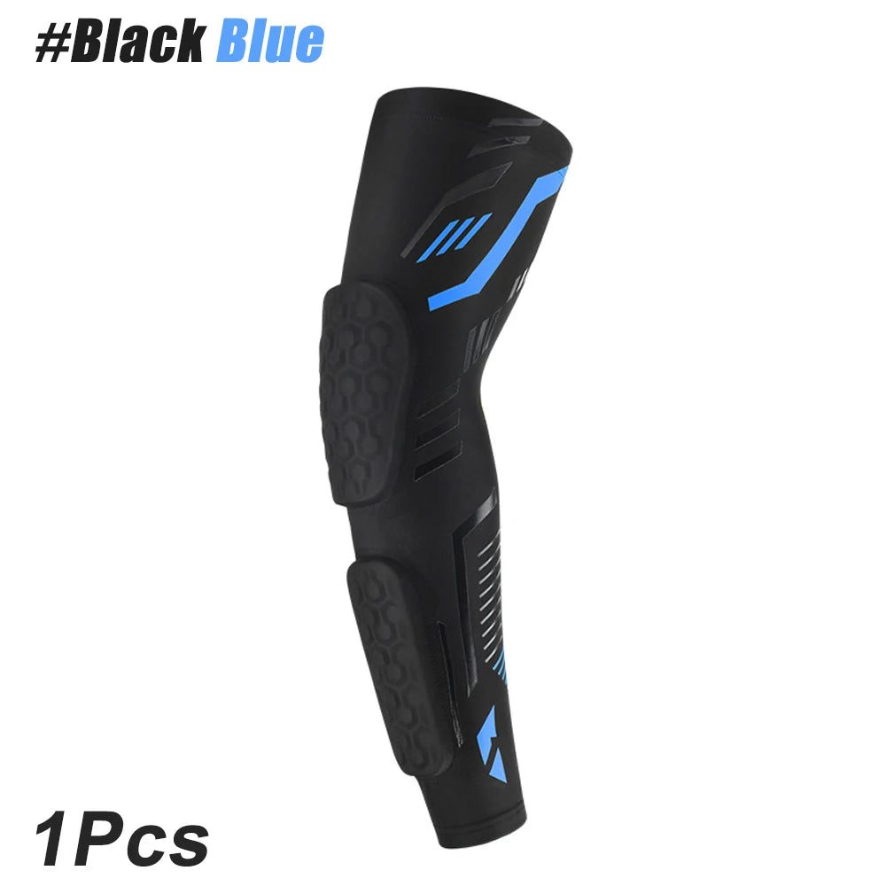 1 Pcs Sports Padded Arm Sleeves/Protective Compression Elbow Pad
