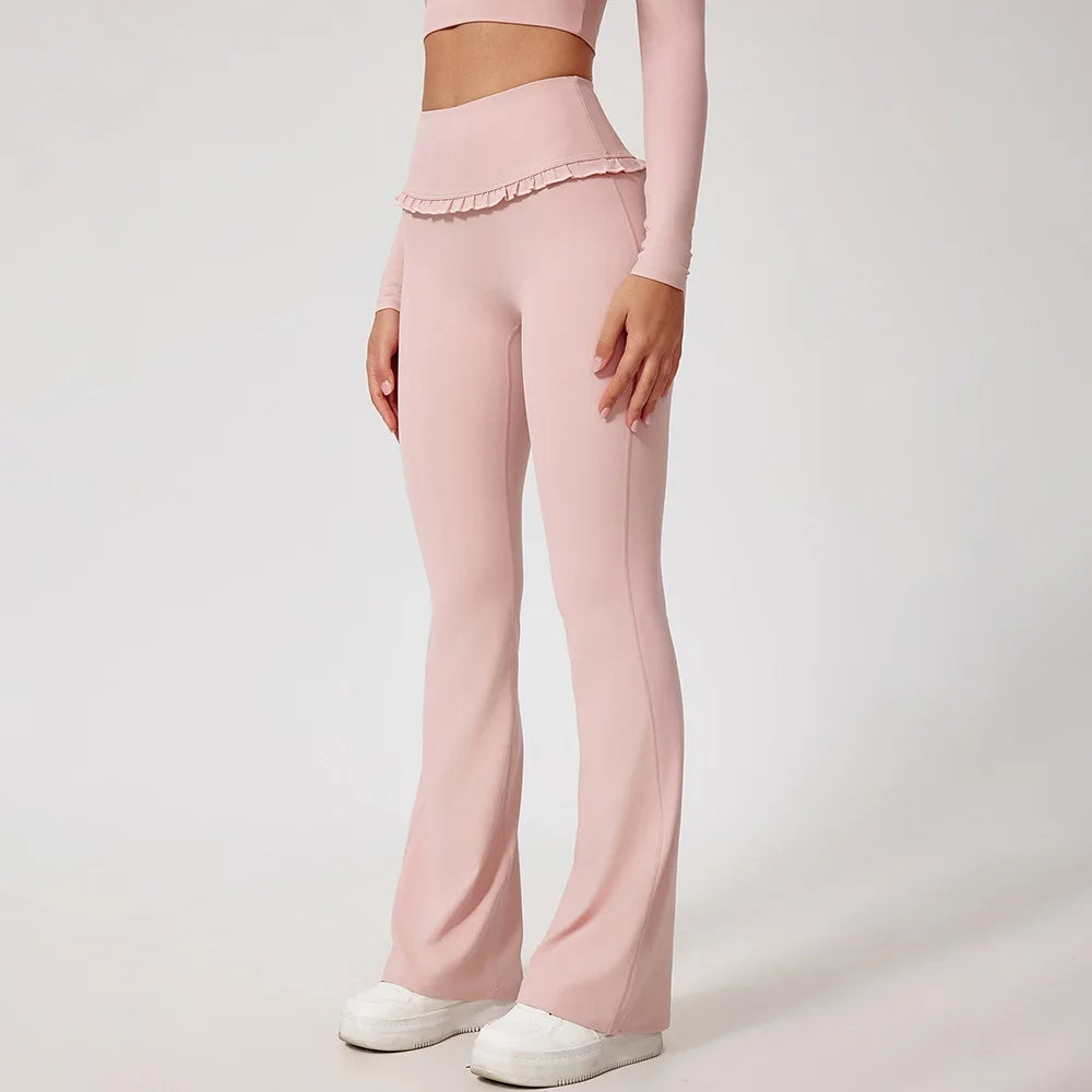 Cloud Hide Sports Flare Pants